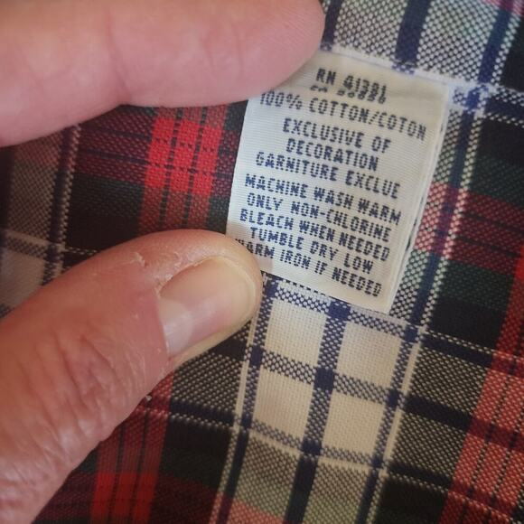 Ralph Lauren Men's XL Classic Fit Long Sleeve Plaid Button Down Preppy - Picture 6 of 6